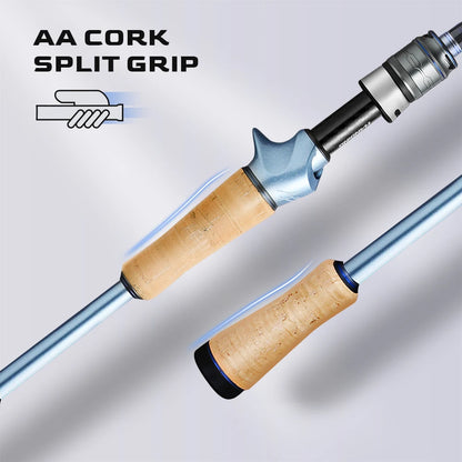 HANDING Miracle BFS Fishing Rod 90g Lightweight Fishing Rod 40T Carbon Blanks Casting Rods