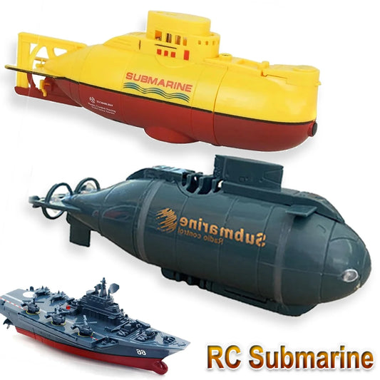 Mini RC Submarine shark Speed Remote Control Boat Waterproof Diving military