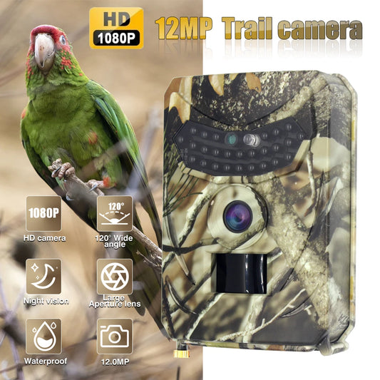Outdoor Hunting Camera Surveillance 12MP Night Vision Trail Cameras