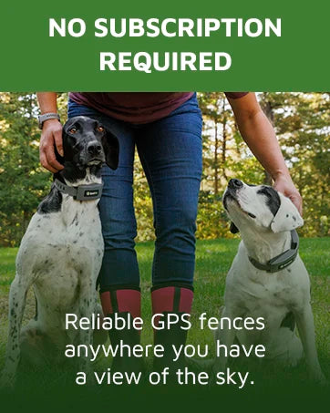 GPS Dog Fence, App Based Wireless Dog Fence Collar, Waterproof, Accurate & Reliable GPS Dog Fence
