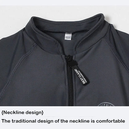One Piece WetsuitDeep Diving Wetsuit Long Sun Protection Surfing Swimming Diving Suit