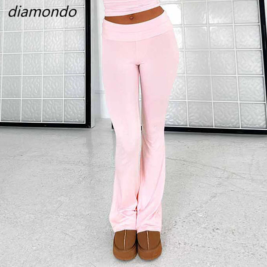 Tunic Pants Slim Fit Low Waisted