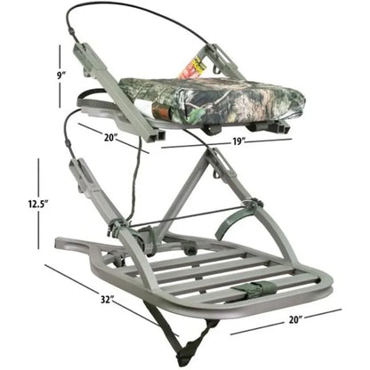 Treestands Dual Axis Treestand Hang-On Camo Hunting
