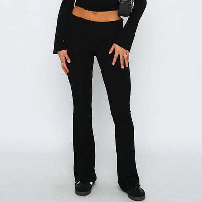 Tunic Pants Slim Fit Low Waisted