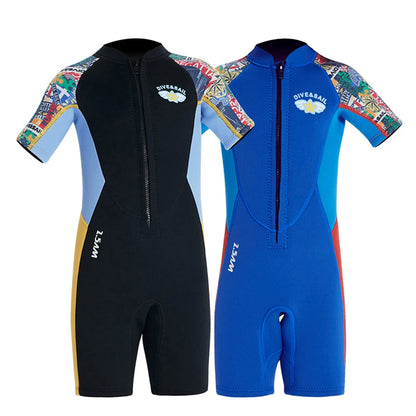 Kid Diving Surfing Clothes UPF50 Neoprene Diving Protection C