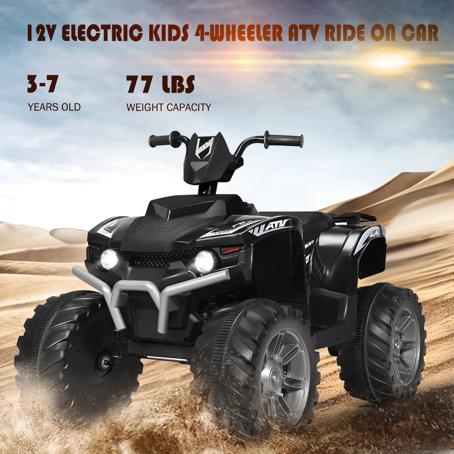 12V Kids 4-Wheeler ATV