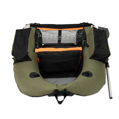 136*105CM Oxford Cloth Kayak Inflatable Fishing Boat Folding Assault