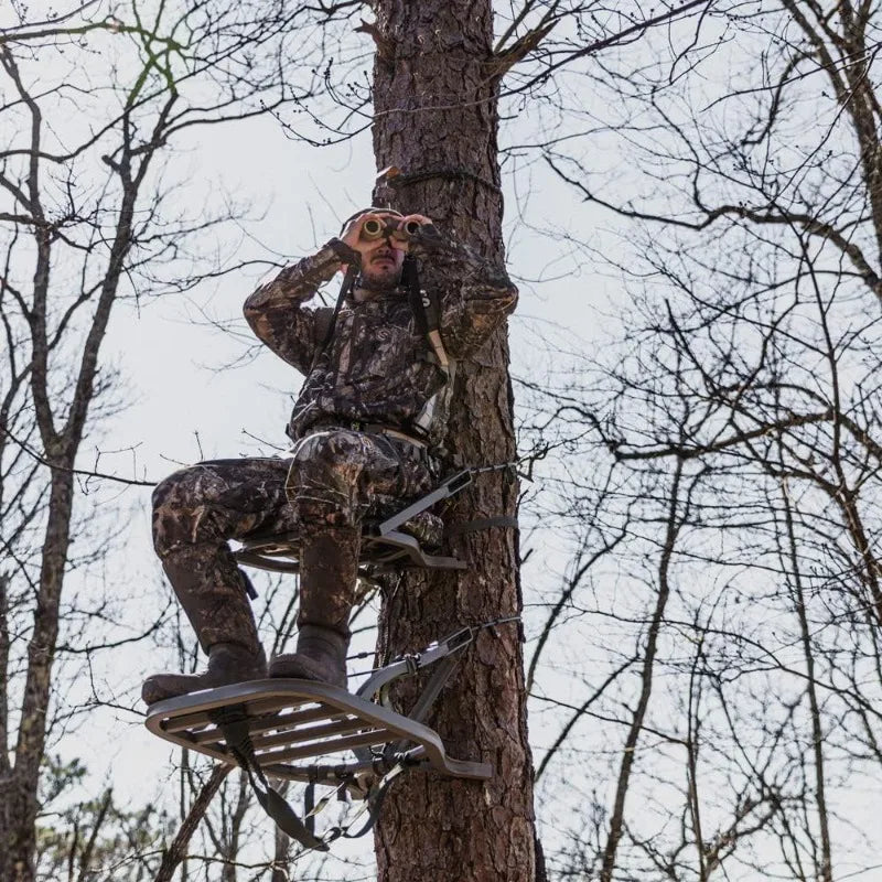 Treestands Dual Axis Treestand Hang-On Camo Hunting