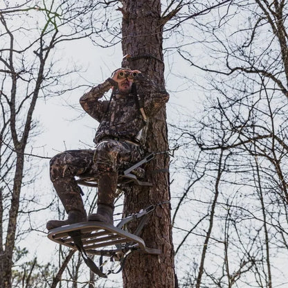 Treestands Dual Axis Treestand Hang-On Camo Hunting