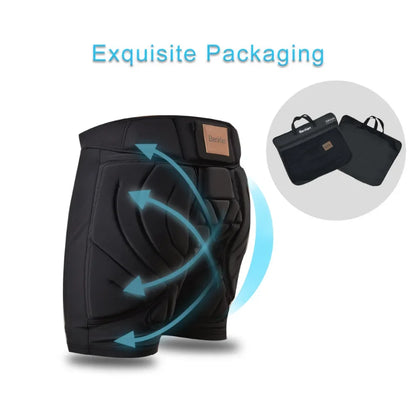 Skating Ski Butt Pads Snowboarding Impact Shorts Hip Protecto