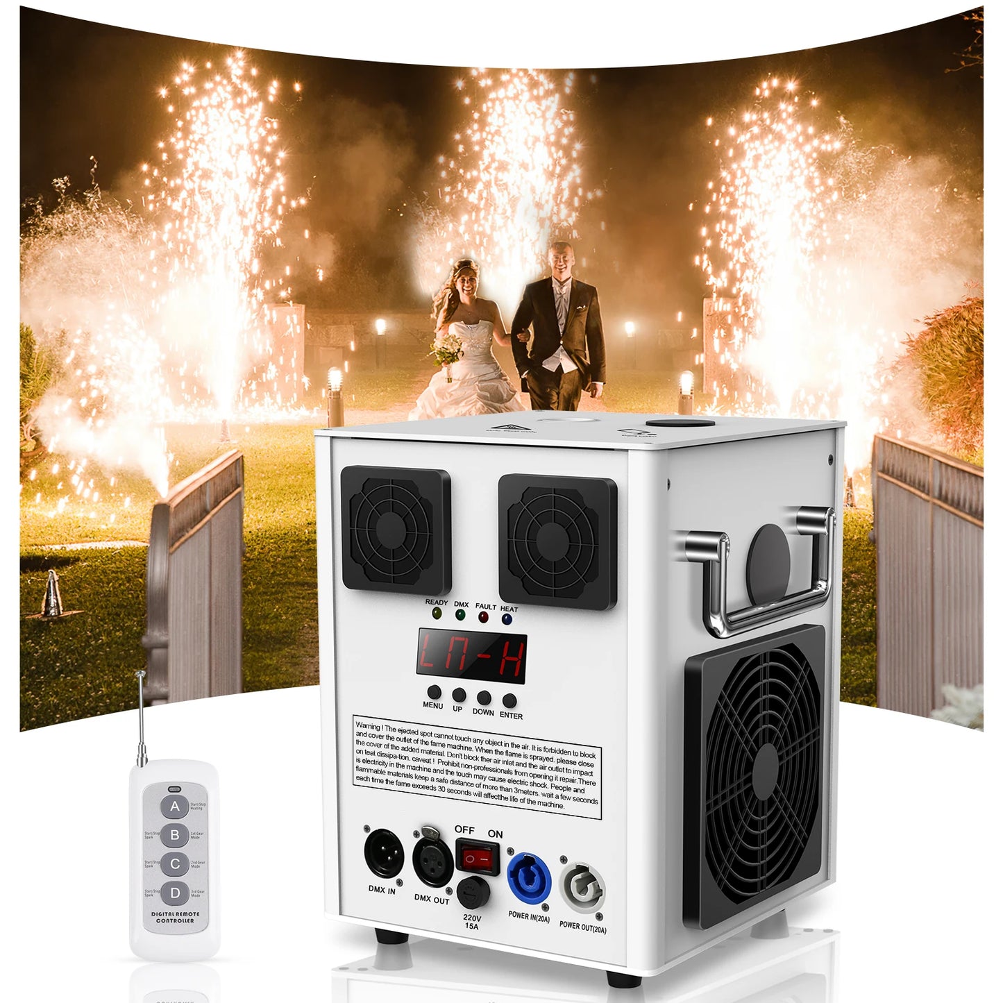 700W Cold Spark Machine Fireworks Machine