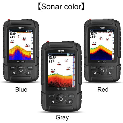 Portable Fish Finder,Smart Handheld Depth Finder with Sonar Sensor