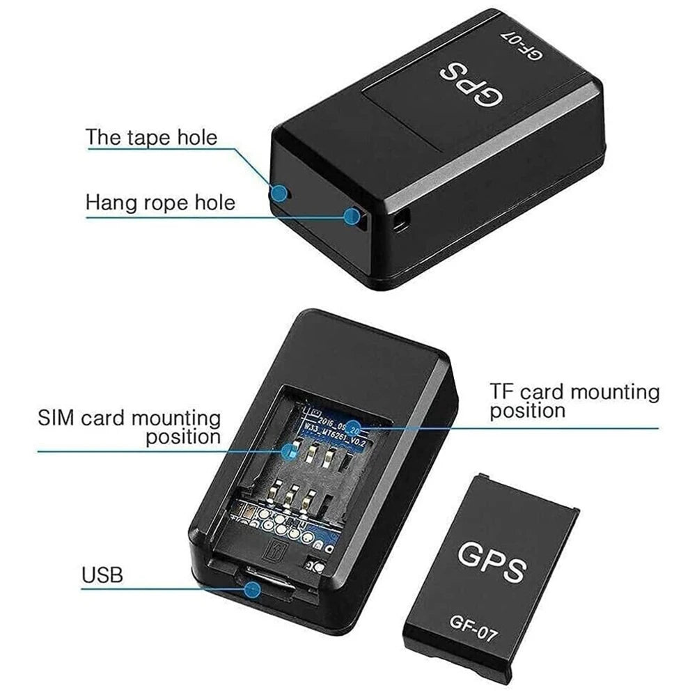 Car Real Time Tracking GF-07 GPS Tracker Magnetic Anti Theft