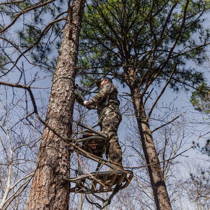Treestands Dual Axis Treestand Hang-On Camo Hunting