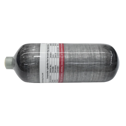 Mini Diving Tank 4500Psi 300Bar Carbon Fiber Cylinder Scuba High Pressure Air Tanks for Firefighting M18*1.5