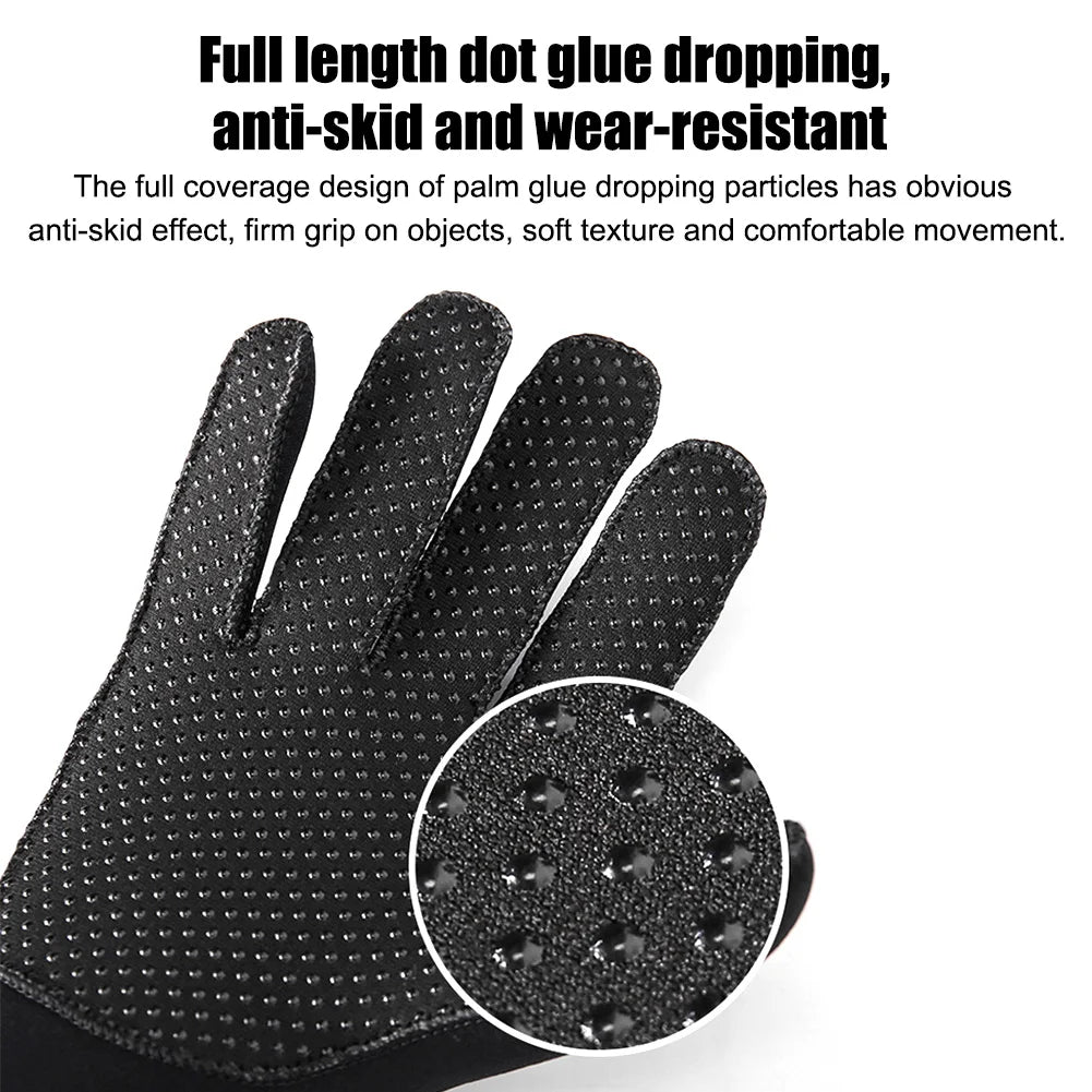 1pairs 3mm 5mm Neoprene Diving GlovesWear Resistant Underwater Swimming Gloves Snorkeling Gear