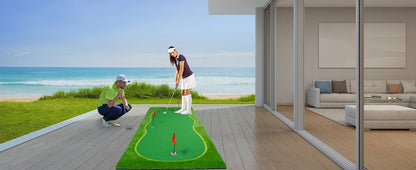 Green/Mat-Golf Training Mat- Professional Golf Practice Mat