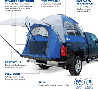 Truck Bed Camping Tent  Waterproof 2  Person Tents