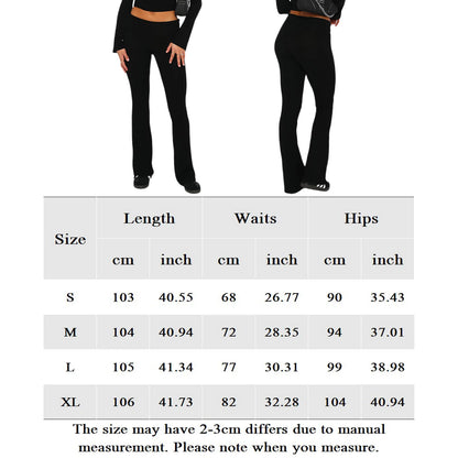 Tunic Pants Slim Fit Low Waisted