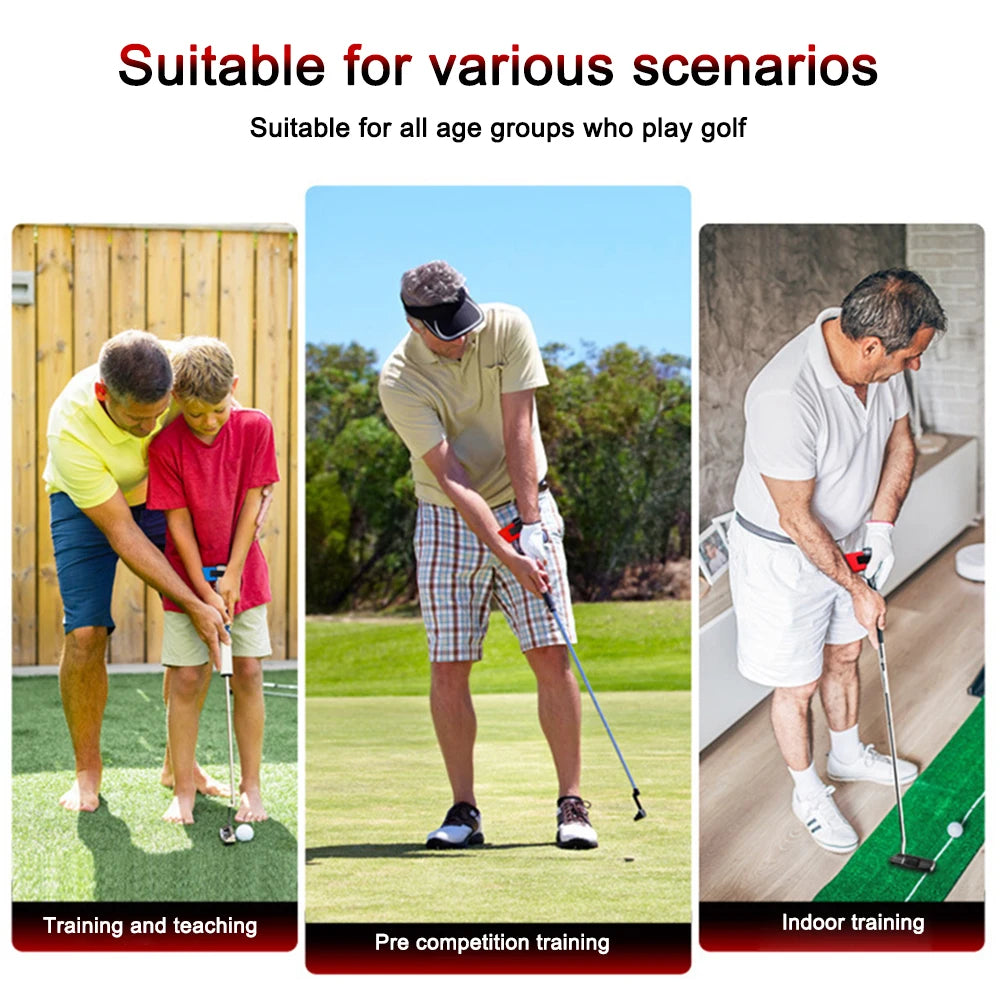 Golf Putter Cube Golf Putting Trainer Assistant Stabilizing Wrist Holder