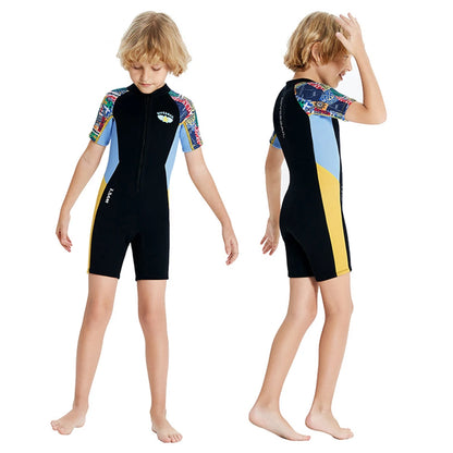 Kid Diving Surfing Clothes UPF50 Neoprene Diving Protection C