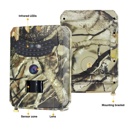 Outdoor Hunting Camera Surveillance 12MP Night Vision Trail Cameras