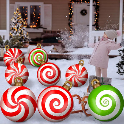 60CM PVC Inflatable Christmas Ball