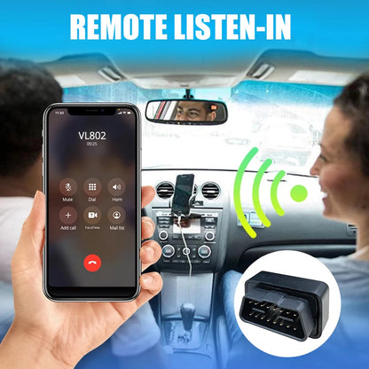 4G Mini OBD GPS Tracker 12V-24V Car Anti-Theft Alarm
