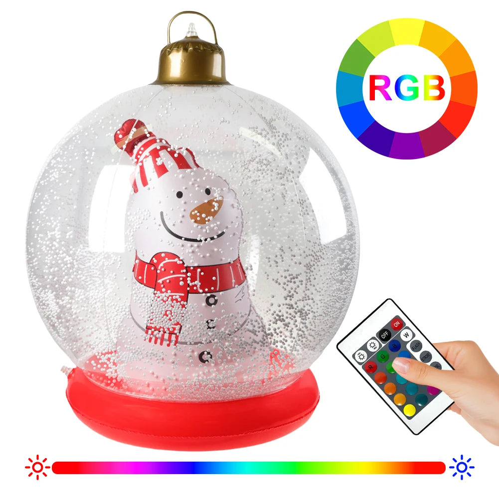 60CM PVC Inflatable Christmas Ball