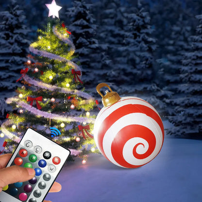 60CM PVC Inflatable Christmas Ball