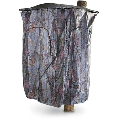 Universal Tree Stand Blind Kit for Hunting, Elevated Deer Blinds, Camo