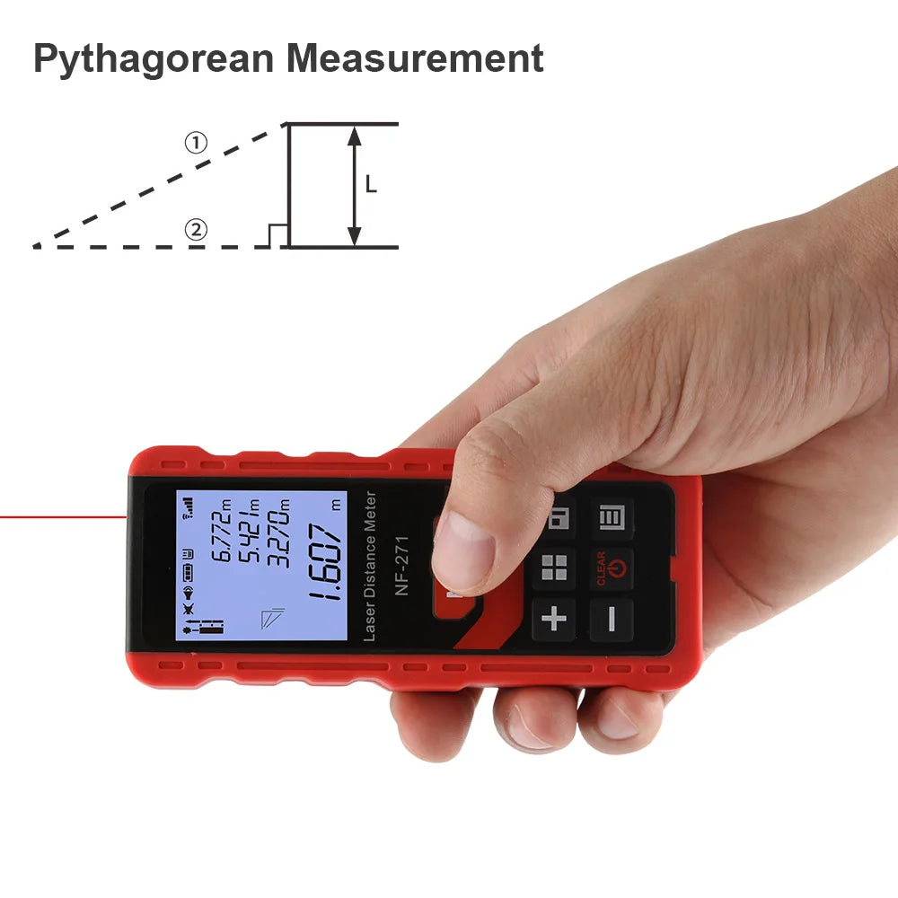 NF-271 Laser Distance Meter 40M 80M Rangefinder