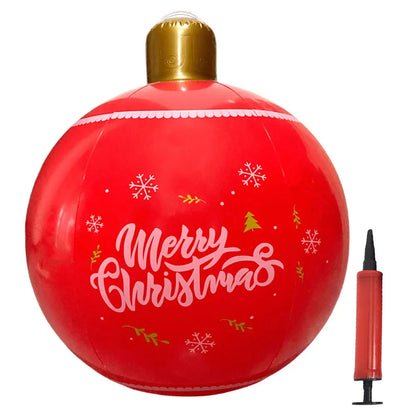 60CM PVC Inflatable Christmas Ball