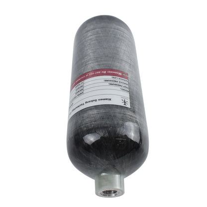 Mini Diving Tank 4500Psi 300Bar Carbon Fiber Cylinder Scuba High Pressure Air Tanks for Firefighting M18*1.5