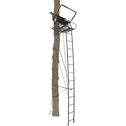 XTL 20 Foot Tall Climbing Safety System 2 Person Seat Deer Hunting Ladder