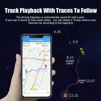 4G Mini OBD GPS Tracker 12V-24V Car Anti-Theft Alarm