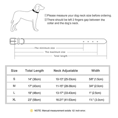 New Soft Padded Personalized PU Leather Dog Collar with Free Engraved ID