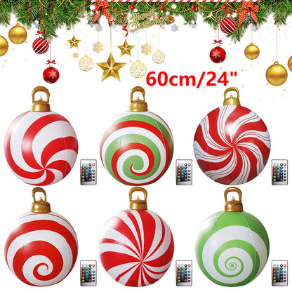 60CM PVC Inflatable Christmas Ball