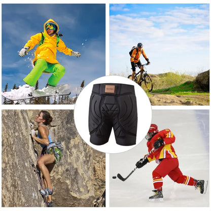 Skating Ski Butt Pads Snowboarding Impact Shorts Hip Protecto